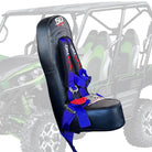 Nitro Blue | Teryx4 Bump Seat & 4 Point Harness Racing Latch Style - Blue Straps