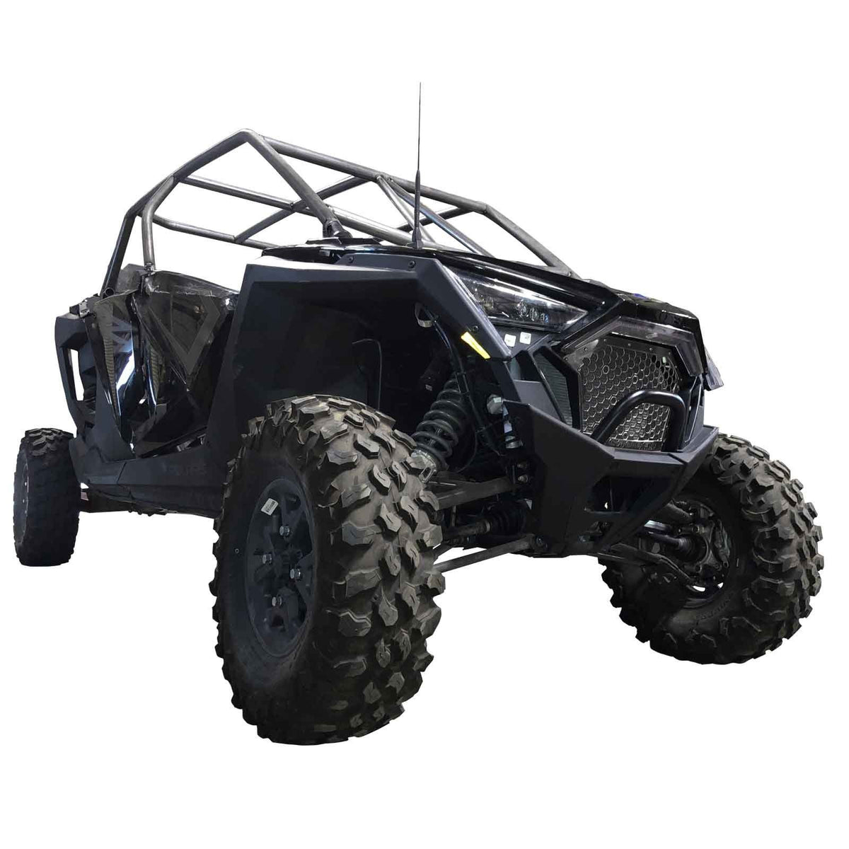Black | Custom Billet Grille for Polaris RZR Pro XP (2020-2024) | 	Custom Billet Grille RZR PRO XP - Black Powdercoat finish