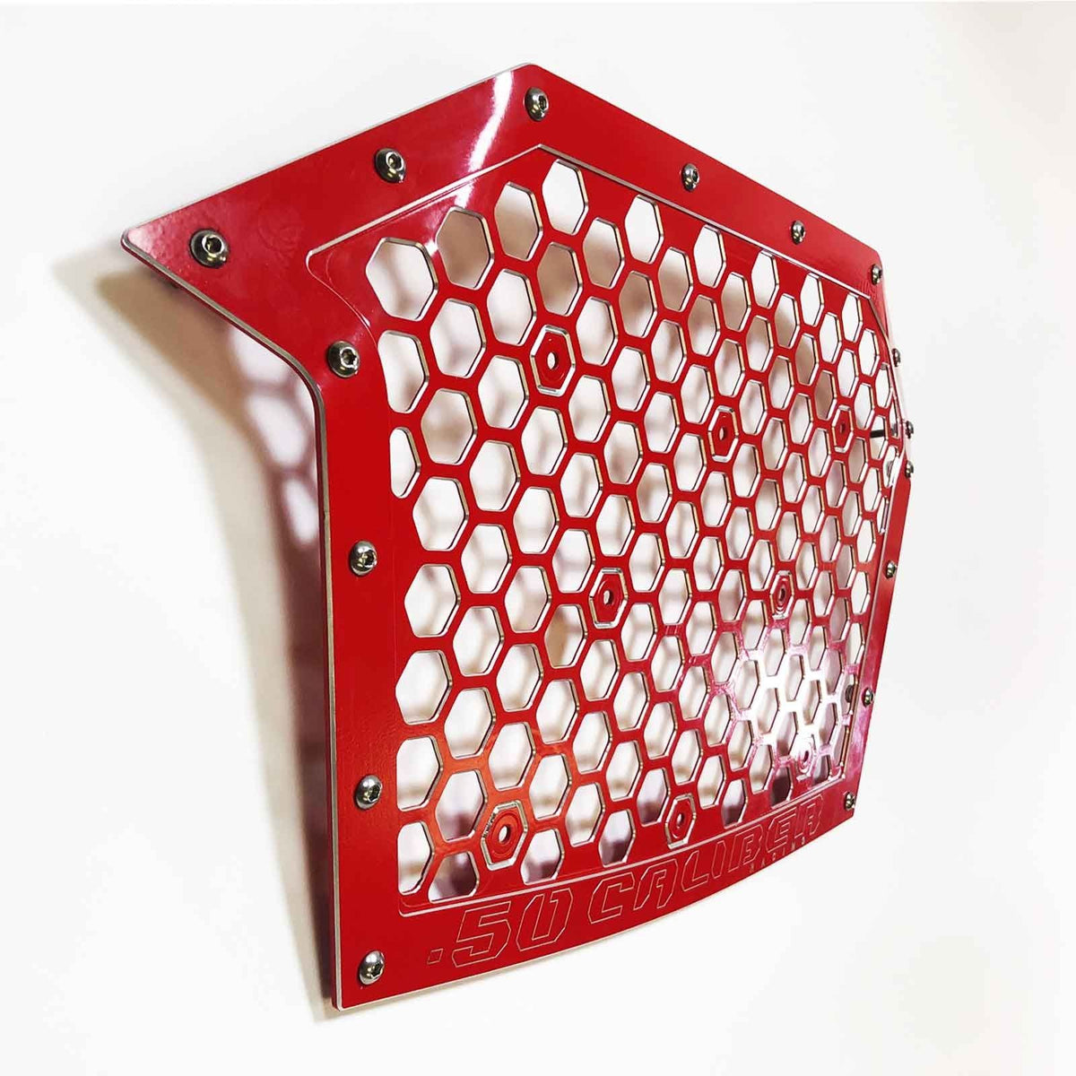 Red | Custom Billet Grille for Polaris RZR Pro XP (2020-2024) | 	Custom Billet Grille RZR PRO XP - Red Powdercoat finish