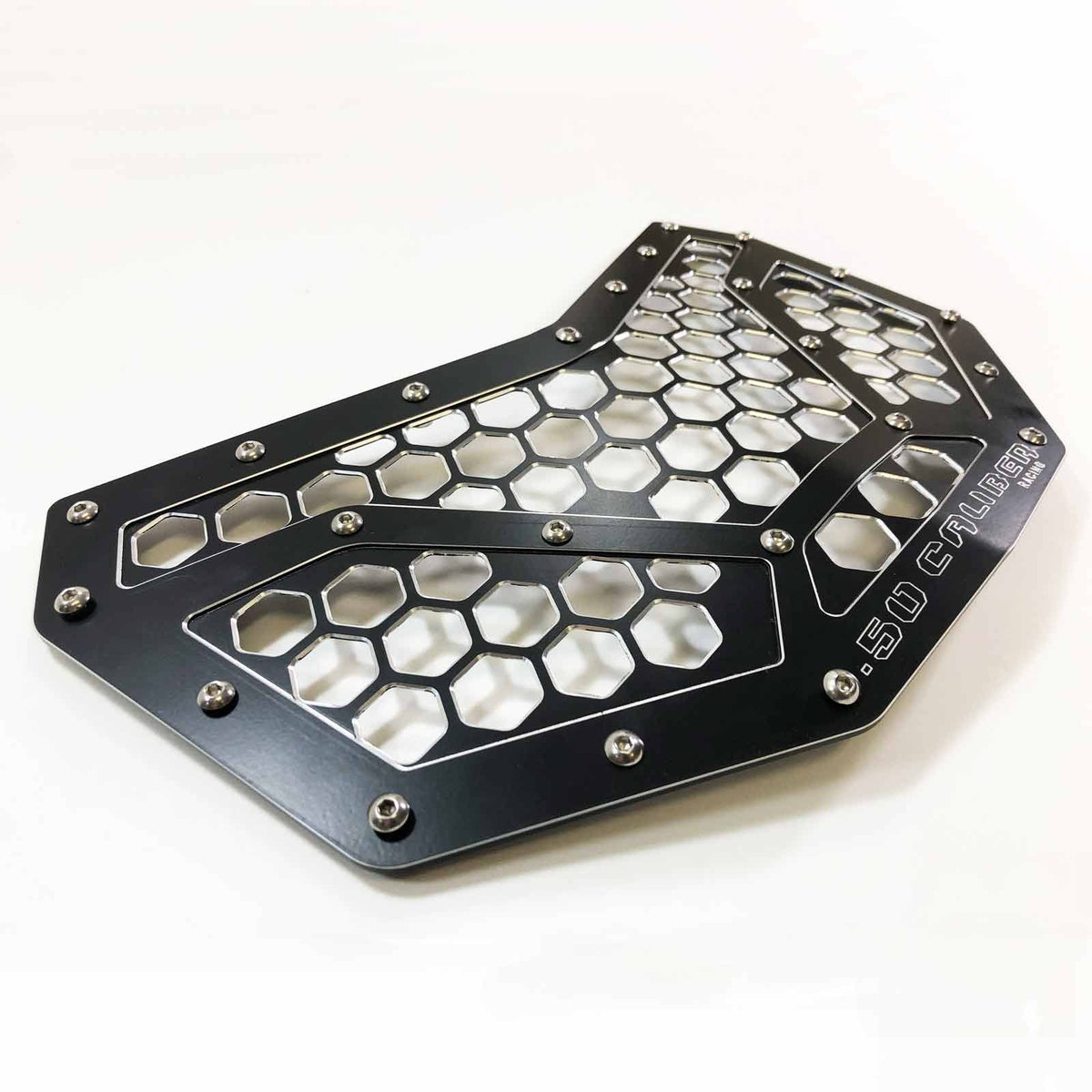 4 Piece Custom Billet Grille  Can-Am Maverick X3 | Custom Billet Grille CAN AM X3 - 1 Piece Black Powdercoat