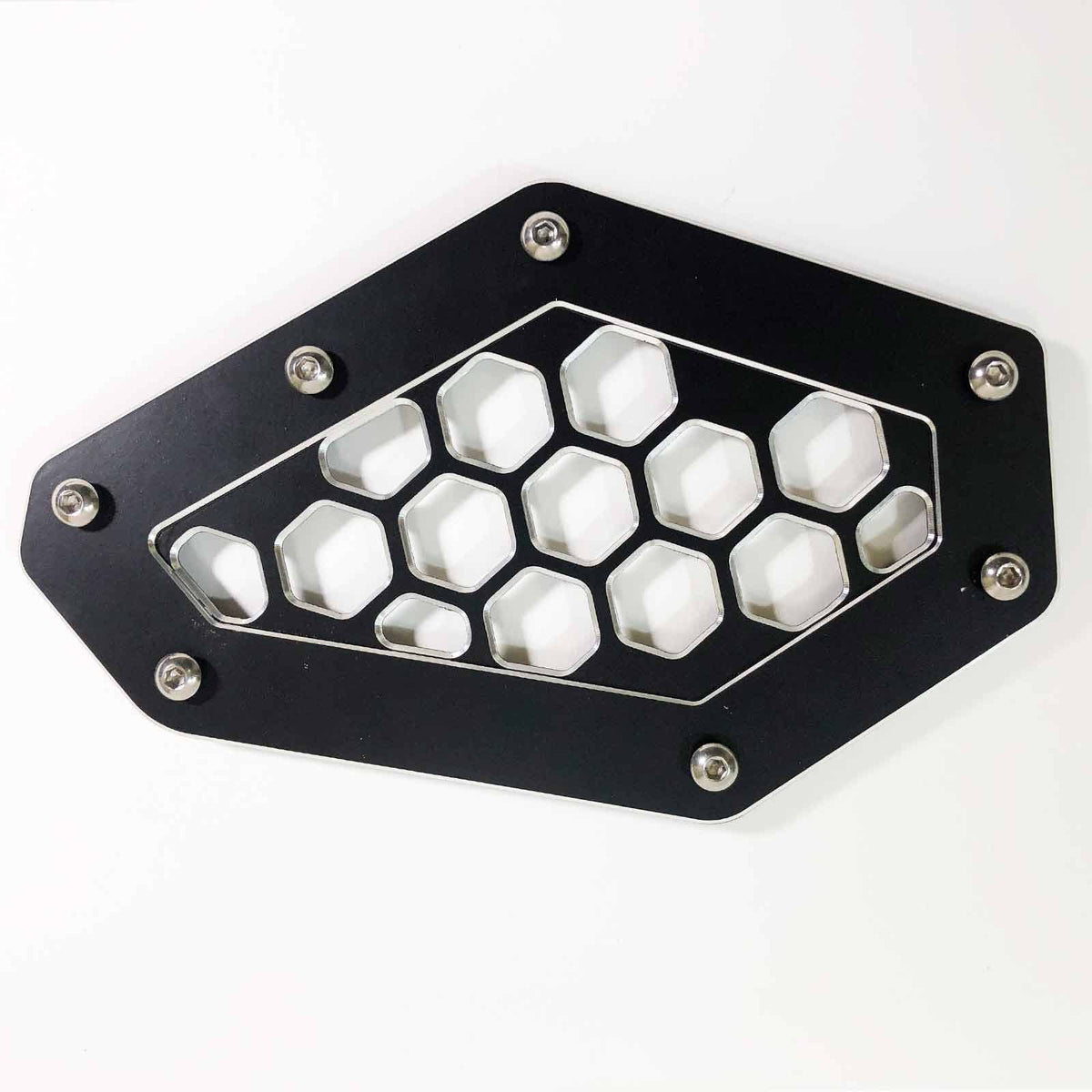 4 Piece Custom Billet Grille  Can-Am Maverick X3 | Custom Billet Grille CAN AM X3 - Black Powdercoat