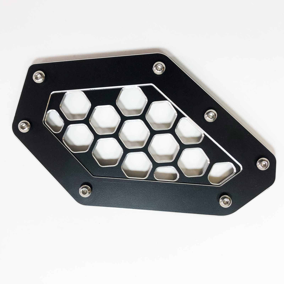4 Piece Custom Billet Grille  Can-Am Maverick X3 | Custom Billet Grille CAN AM X3 - Black Powdercoat Finish
