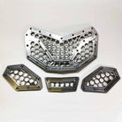 Raw Silver | Custom Billet Grille CAN AM X3 - 4 Piece Raw Silver