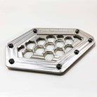 4 Piece Custom Billet Grille  Can-Am Maverick X3 | Custom Billet Grille CAN AM X3 - Raw Silver Finish