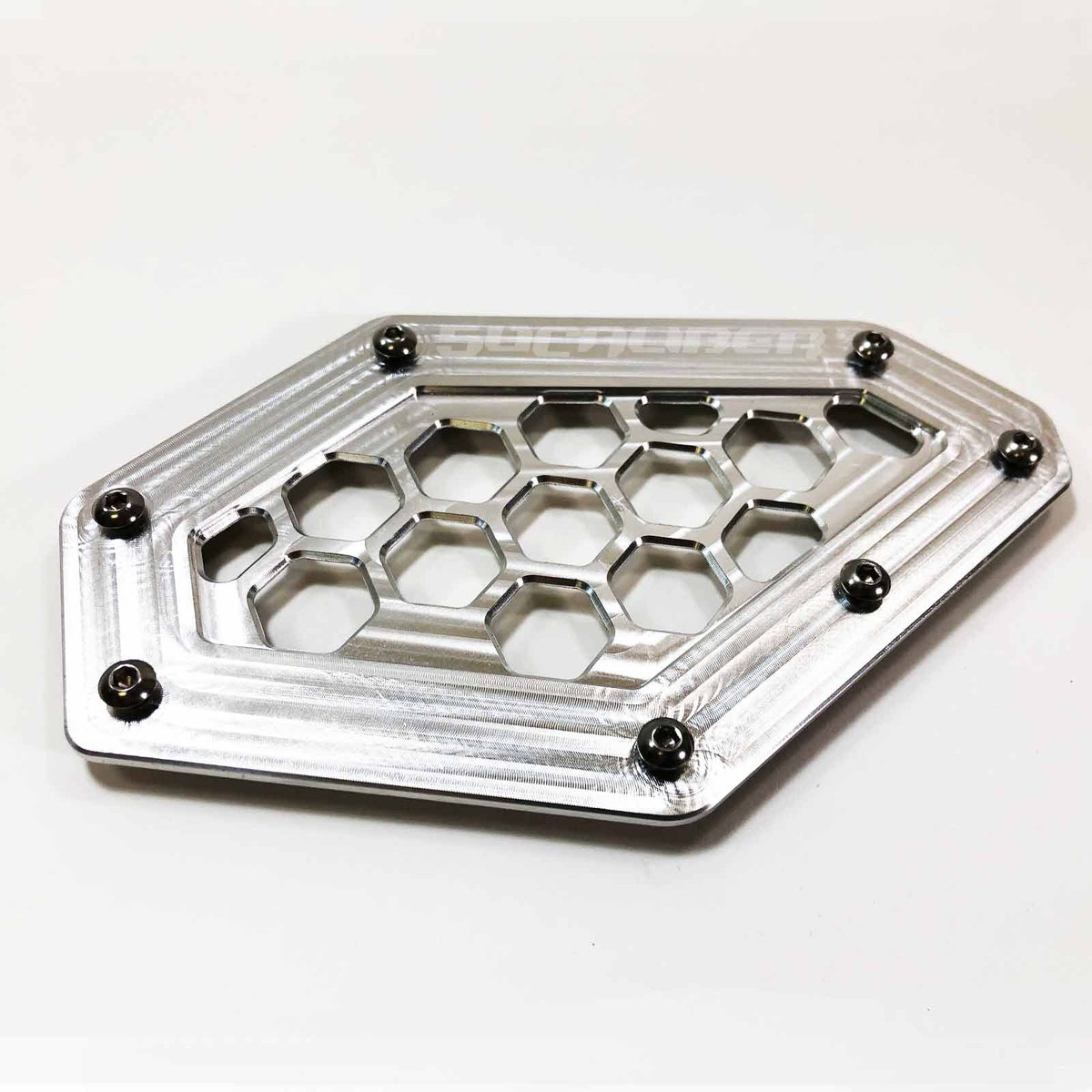 4 Piece Custom Billet Grille  Can-Am Maverick X3 | Custom Billet Grille CAN AM X3 - Raw Silver Finish
