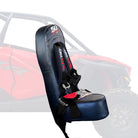 Stealth Black | RZR PRO XP Bump Seat with Racing Latch Style Harness - Black Straps