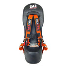 Blaze Orange | RZR PRO XP 4 Rear Bump Seat & ORANGE 4 Point Safety Harness