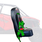Venom Green | RZR PRO XP Bump Seat with Racing Latch Style Harness - Green Straps