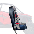 Ghost Gray | RZR PRO XPBump Seat with Racing Latch Style Harness - Silver Straps