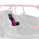 Rogue Pink | RZR PRO XP 4 Rear Bump Seat & PINK 4 Point Safety Harness
