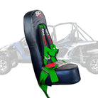 Venom Green | Wildcat Bump Seat with Racing Latch Style Harness - Green Straps | Cover Image