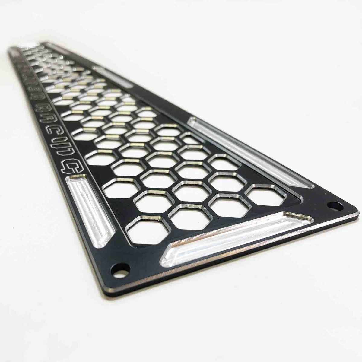 Black | Black Powdercoat - Billet Air Intake Grille Bezels for RZR XP 1000 2014-2023