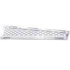 White | Black Powdercoat - Billet Air Intake Grille Bezels for RZR XP 1000 2014-2023