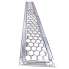 Raw Silver | Black Powdercoat - Billet Air Intake Grille Bezels for RZR XP 1000 2014-2023
