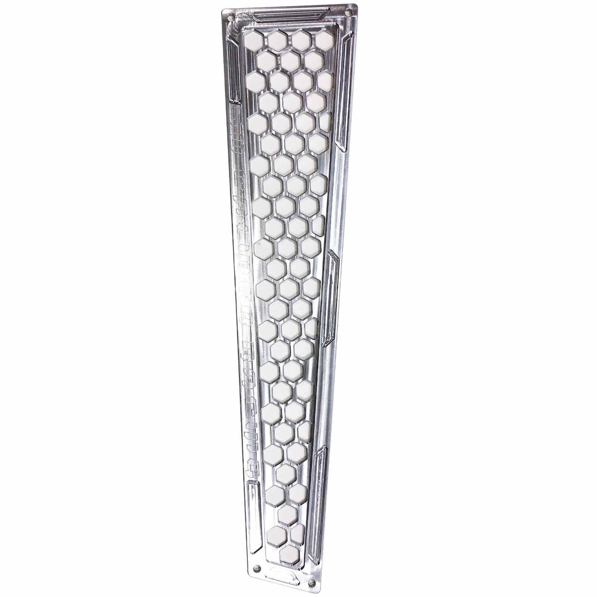 Raw Silver | Black Powdercoat - Billet Air Intake Grille Bezels for RZR XP 1000 2014-2023