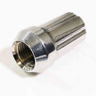 12x1.25 mm Locking Chrome Lug Nuts - Teryx KRX YXZ1000R | Chrome Spline Lug Nuts - 12x1.25mm Thread - Tapered Seat - Includes socket key - 16 Pack
