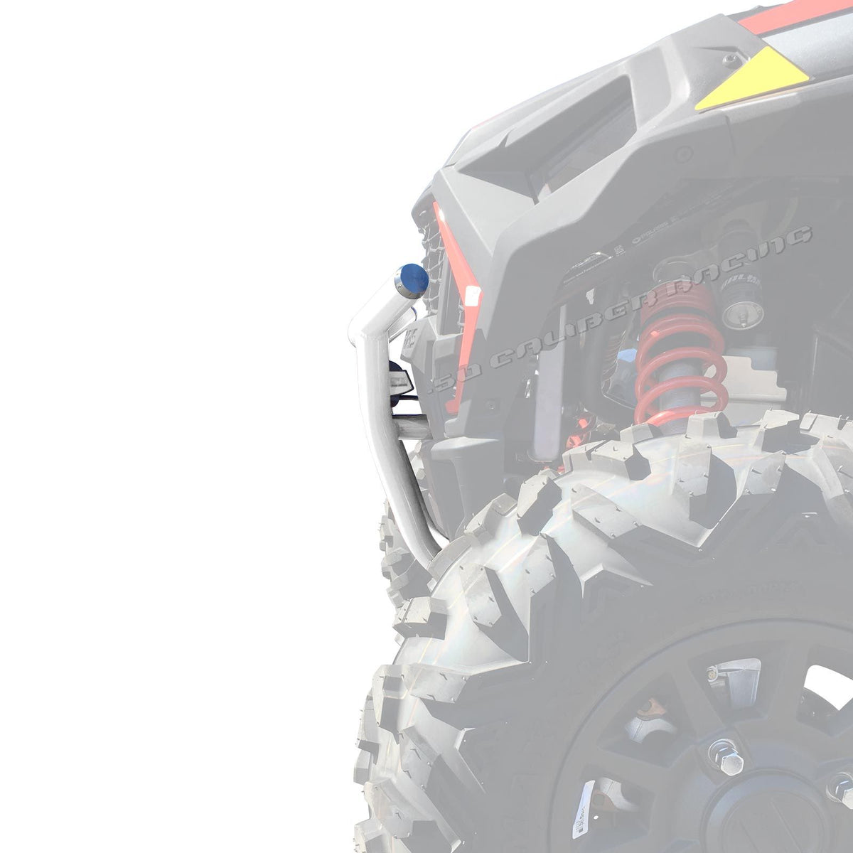White | RZR XP1000 Tubular Front Bumper	White Powdercoat