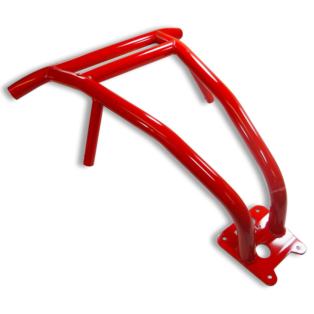 Polaris RZR Turbo S Tubular Rear Bumper 2018-2021 | 2018+ Turbo S Pro Race Rear Bumper Red Powdercoat Finish