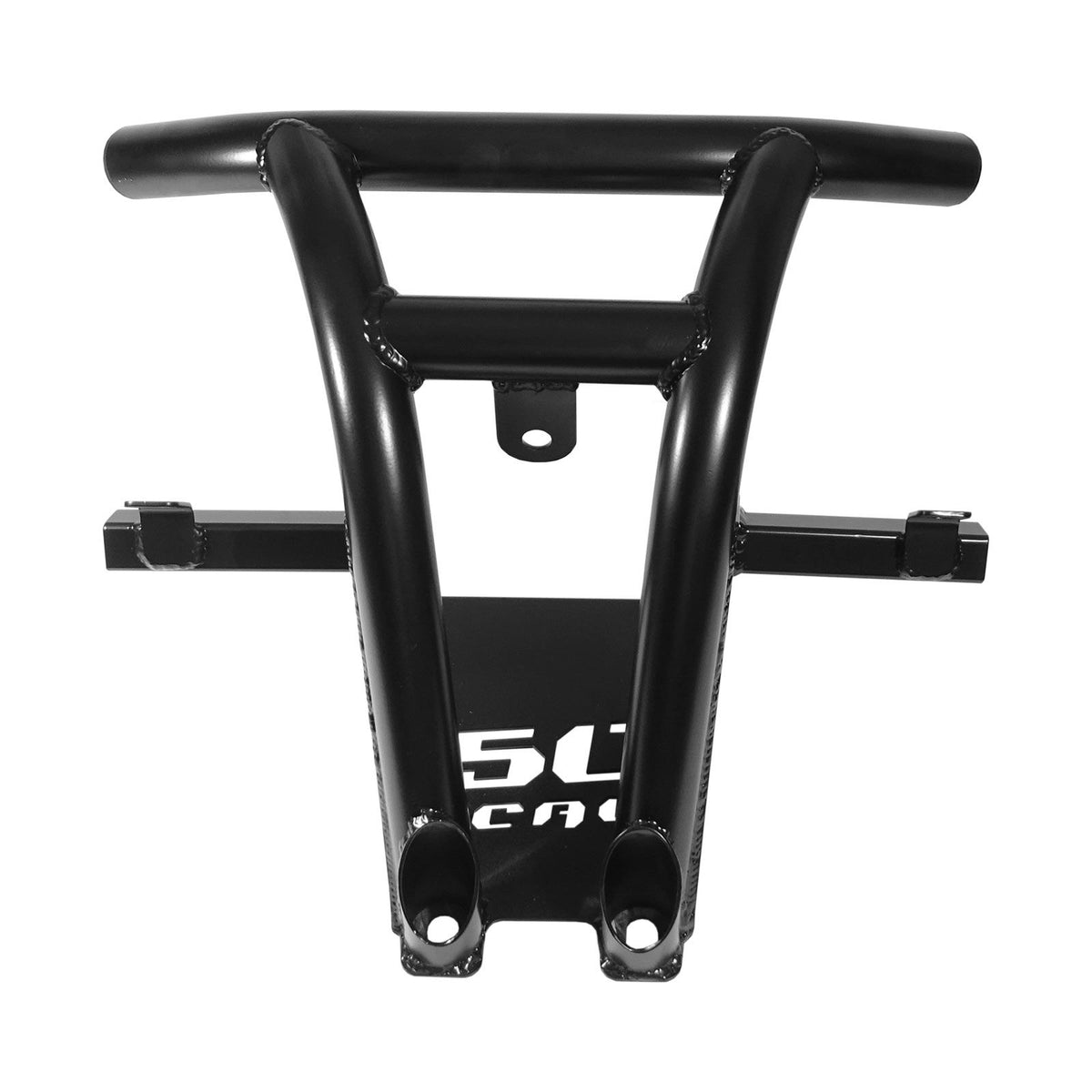 Black | 50 Caliber Racing Tubular Front Bumper for Can-am X3 -  Black powdercoat finish