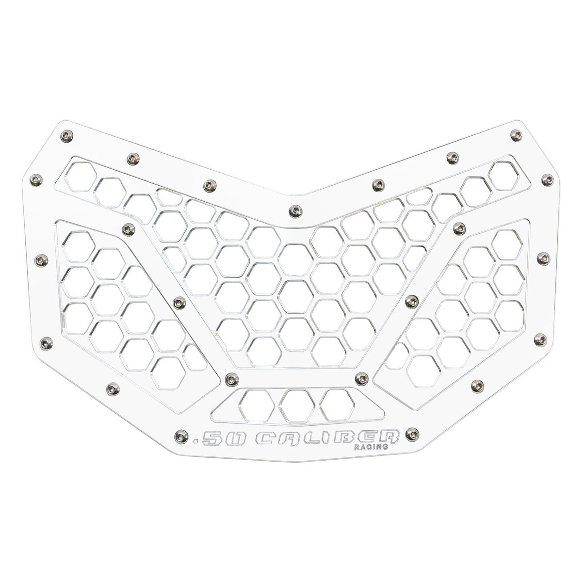 4 Piece Custom Billet Grille  Can-Am Maverick X3 | Custom Billet Grille CAN AM X3 - 1 Piece White Powdercoat