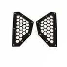 Rear Billet Grille Bezels CAN AM X3 | Rear Billet Grille Bezels CAN AM X3 - Black Powdercoat