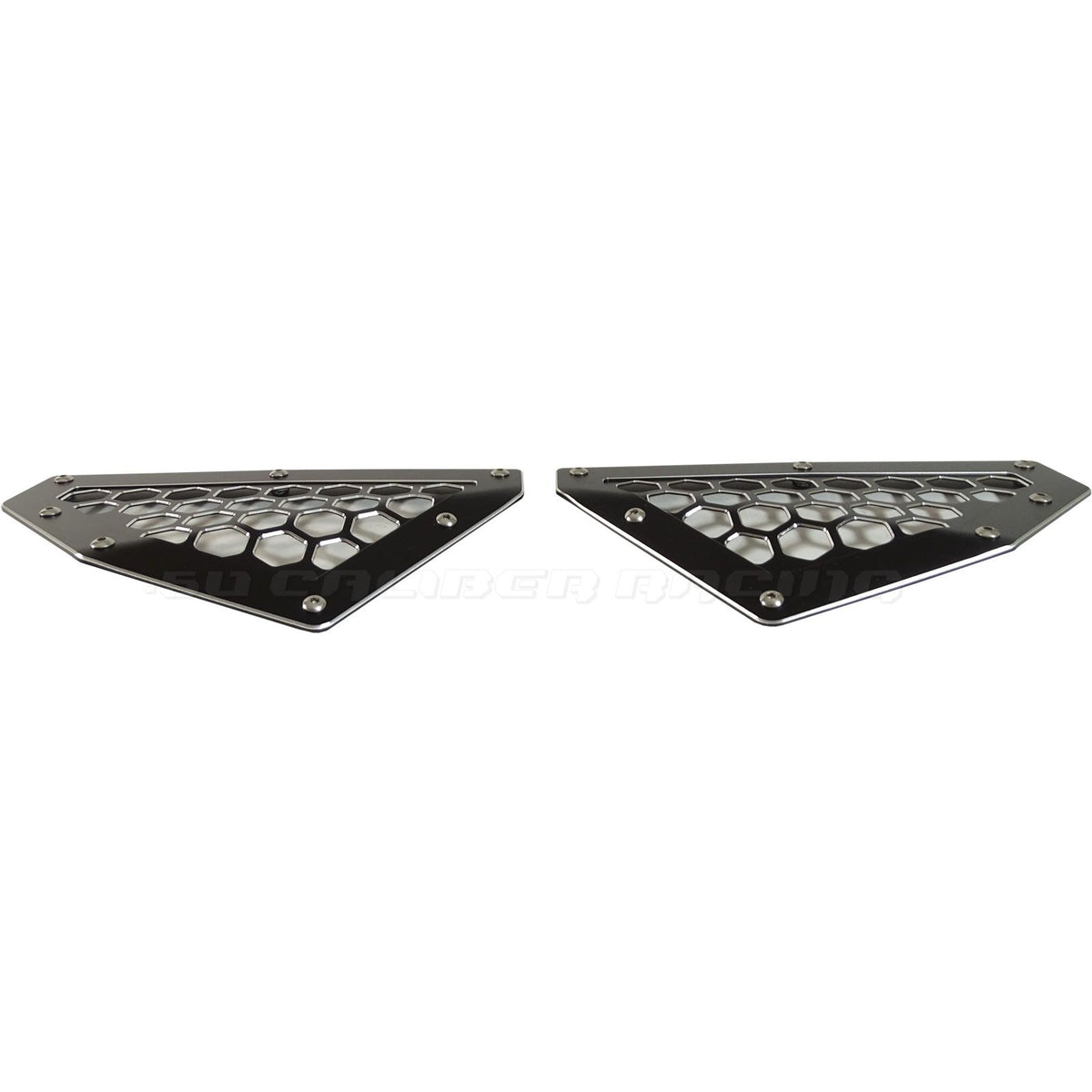 Rear Billet Grille Bezels CAN AM X3 | Rear Billet Grille Bezels CAN AM X3 - Black Powdercoat