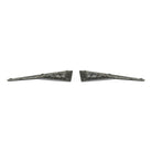 Rear Billet Grille Bezels CAN AM X3 | Rear Billet Grille Bezels CAN AM X3 - Black Powdercoat