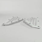 Rear Billet Grille Bezels CAN AM X3 | Rear Billet Grille Bezels CAN AM X3 - White Powdercoat