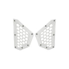 Rear Billet Grille Bezels CAN AM X3 | Rear Billet Grille Bezels CAN AM X3 - White Powdercoat