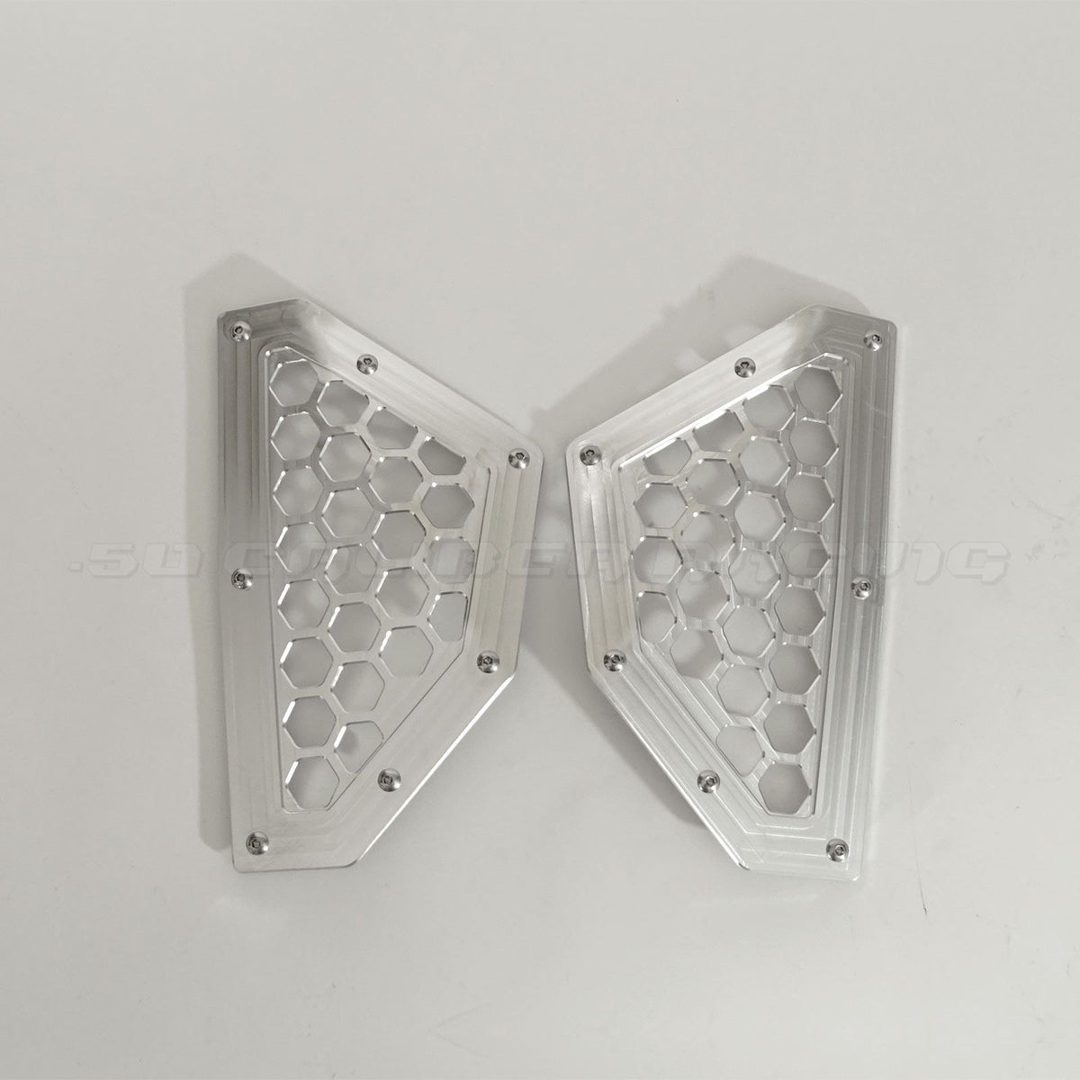 Rear Billet Grille Bezels CAN AM X3 | Rear Billet Grille Bezels CAN AM X3 - Raw (no finish)
