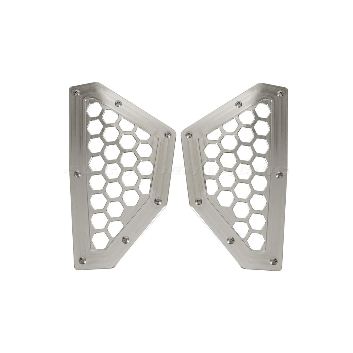 Rear Billet Grille Bezels CAN AM X3 | Rear Billet Grille Bezels CAN AM X3 - Raw (no finish)