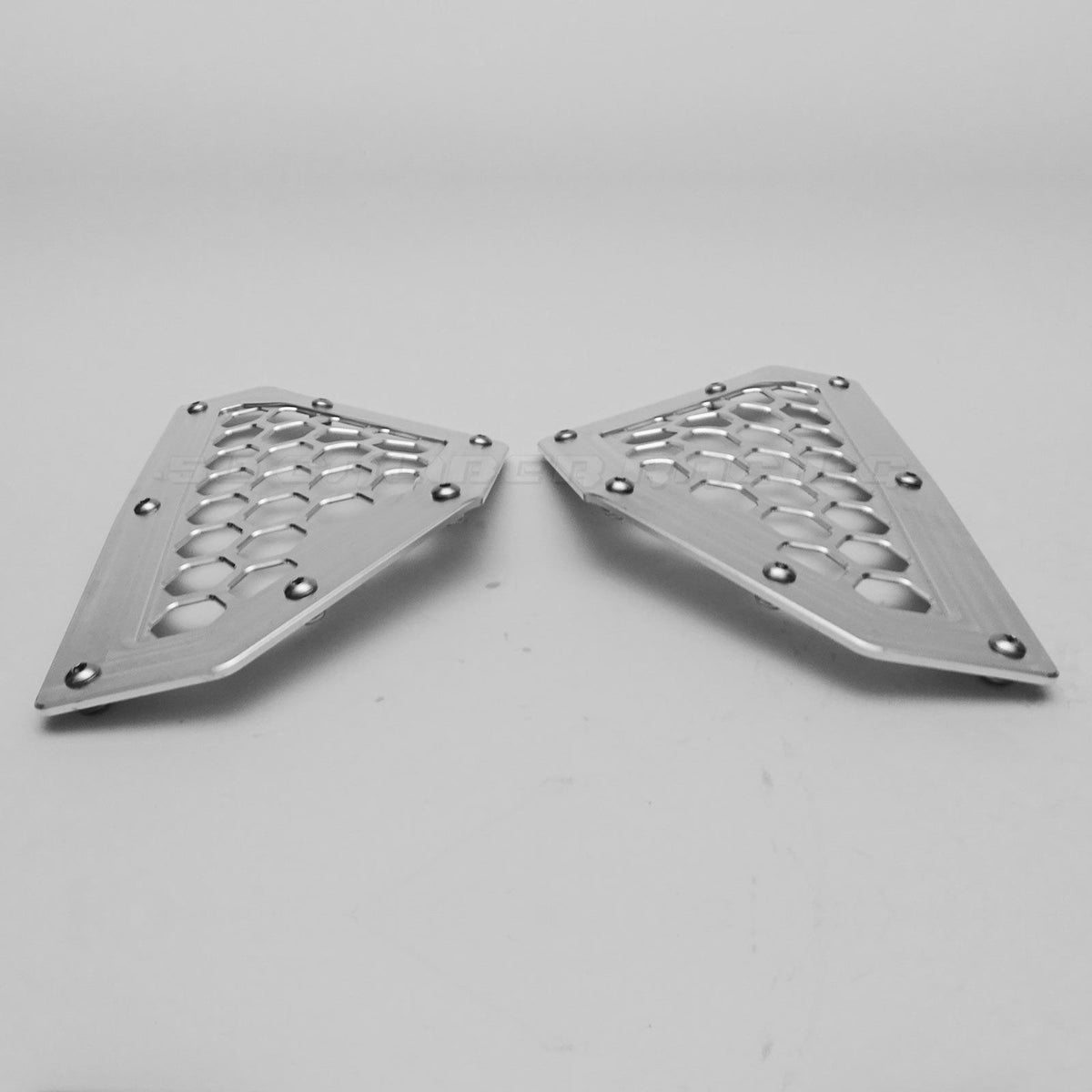 Rear Billet Grille Bezels CAN AM X3 | Rear Billet Grille Bezels CAN AM X3 - Raw (no finish)
