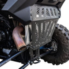 RZR PRO XP Heat Shield Exhaust Cover | RZR PRO XP Vented Exhaust Cover - Black powdercoat frame with honeycomb mesh