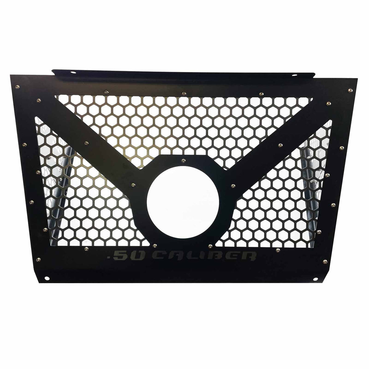 CNC Laser Cut Vented Engine Cover for Can-am X3 | 50 Caliber Racing Custom Engine Cover for Can-am X3