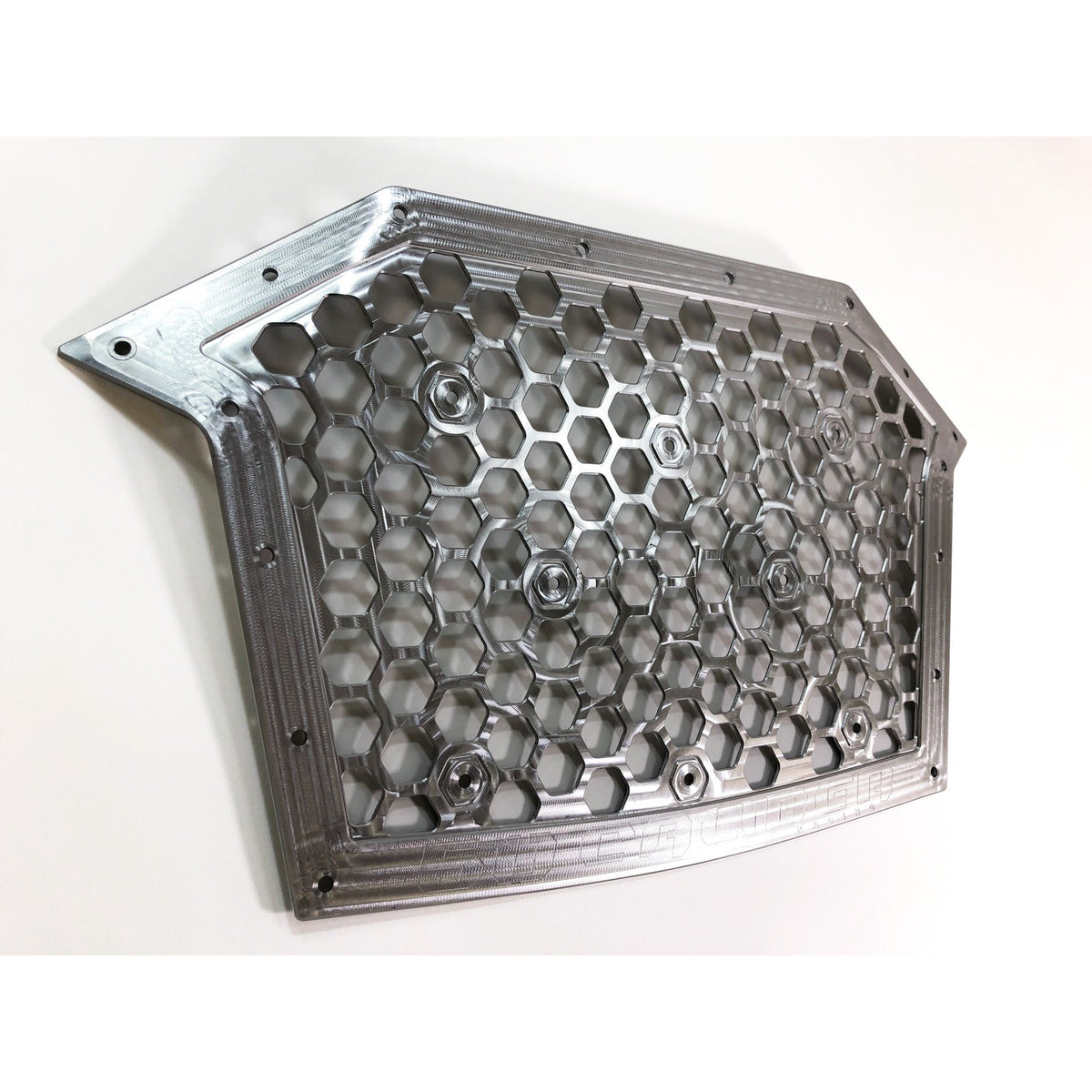 Raw Silver | Custom Billet Grille RZR PRO XP - Raw finish