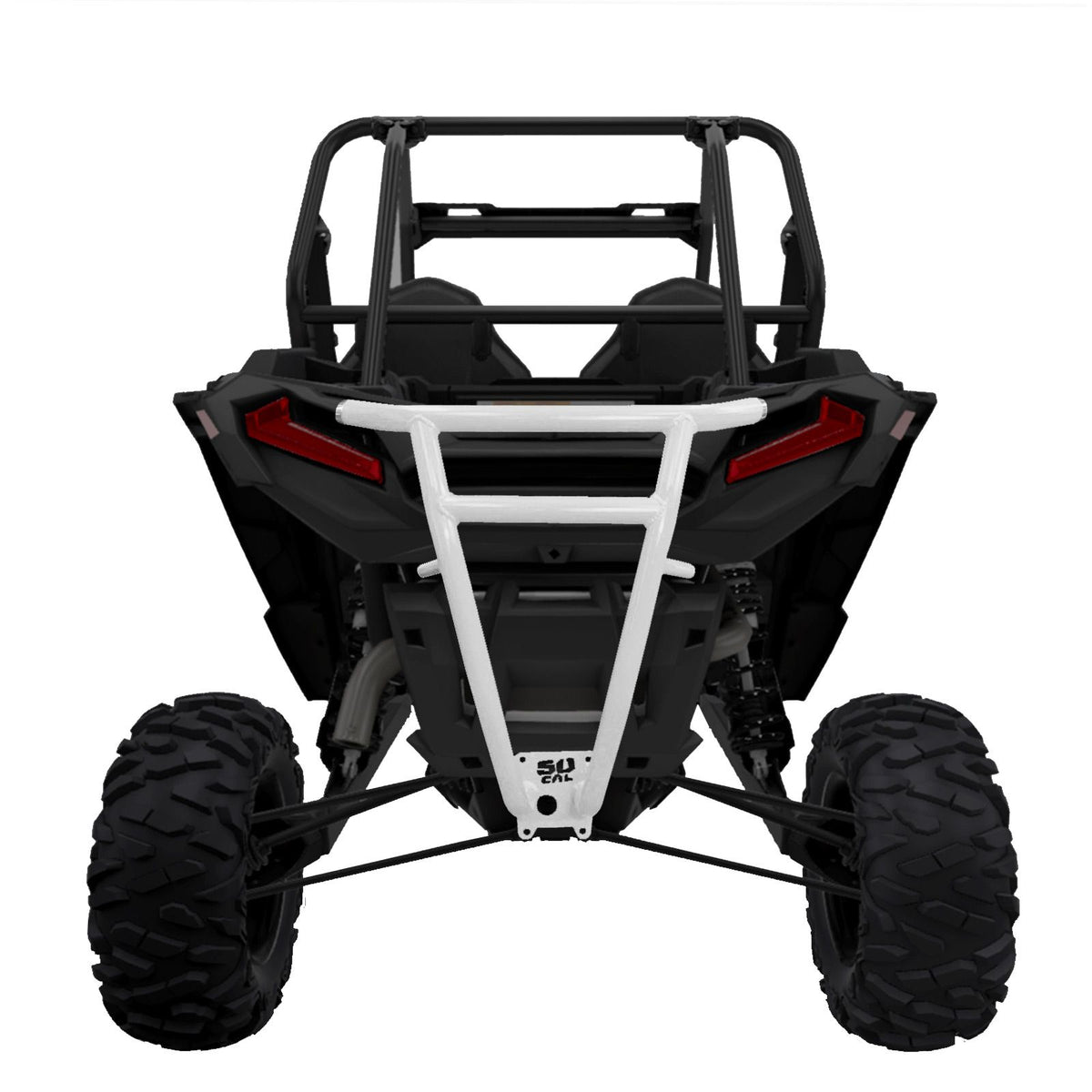 White | 2019 XP1000 Pro Race Rear Bumper - White Powdercoat Finish