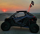 PAIR of Spiral LED Lighted Whips with Bluetooth Control | 50 Caliber Racing - PAIR of Bluetooth Spiral LED Lighted Whips