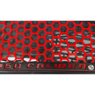 Red / Black | Laser Cut Air Intake Grille Bezels for RZR XP Turbo Red Black Two Tone Powdercoat