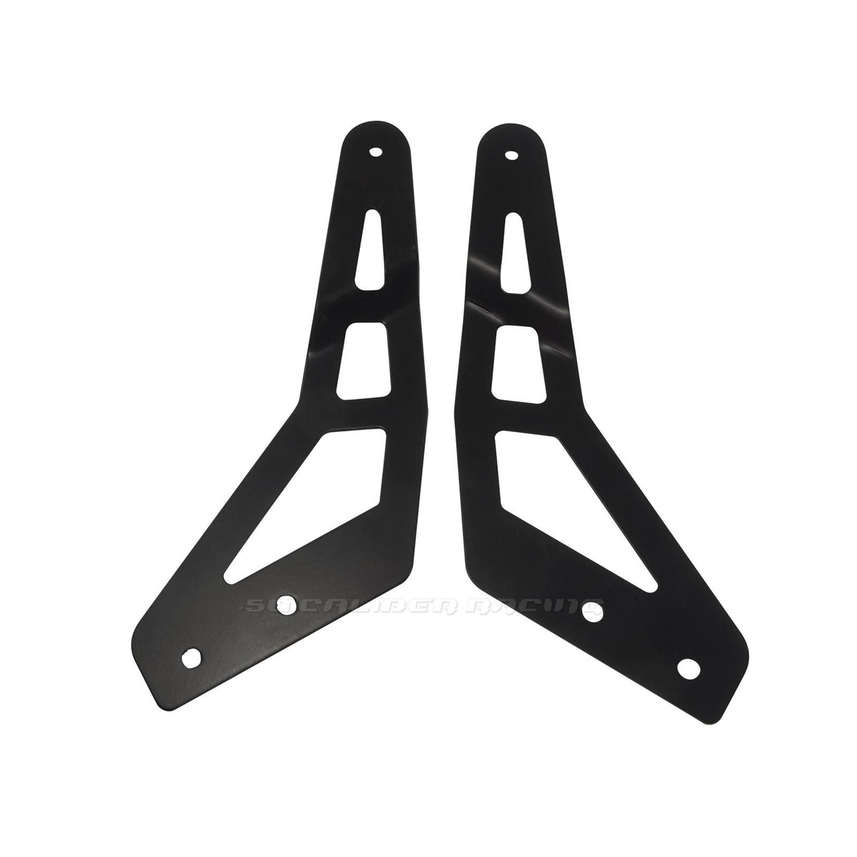Can-Am X3 Brow Mount 50" LED Light Bar Brackets | Can-Am X3 50" LED Light Bar Brackets - Black powdercoat finish
