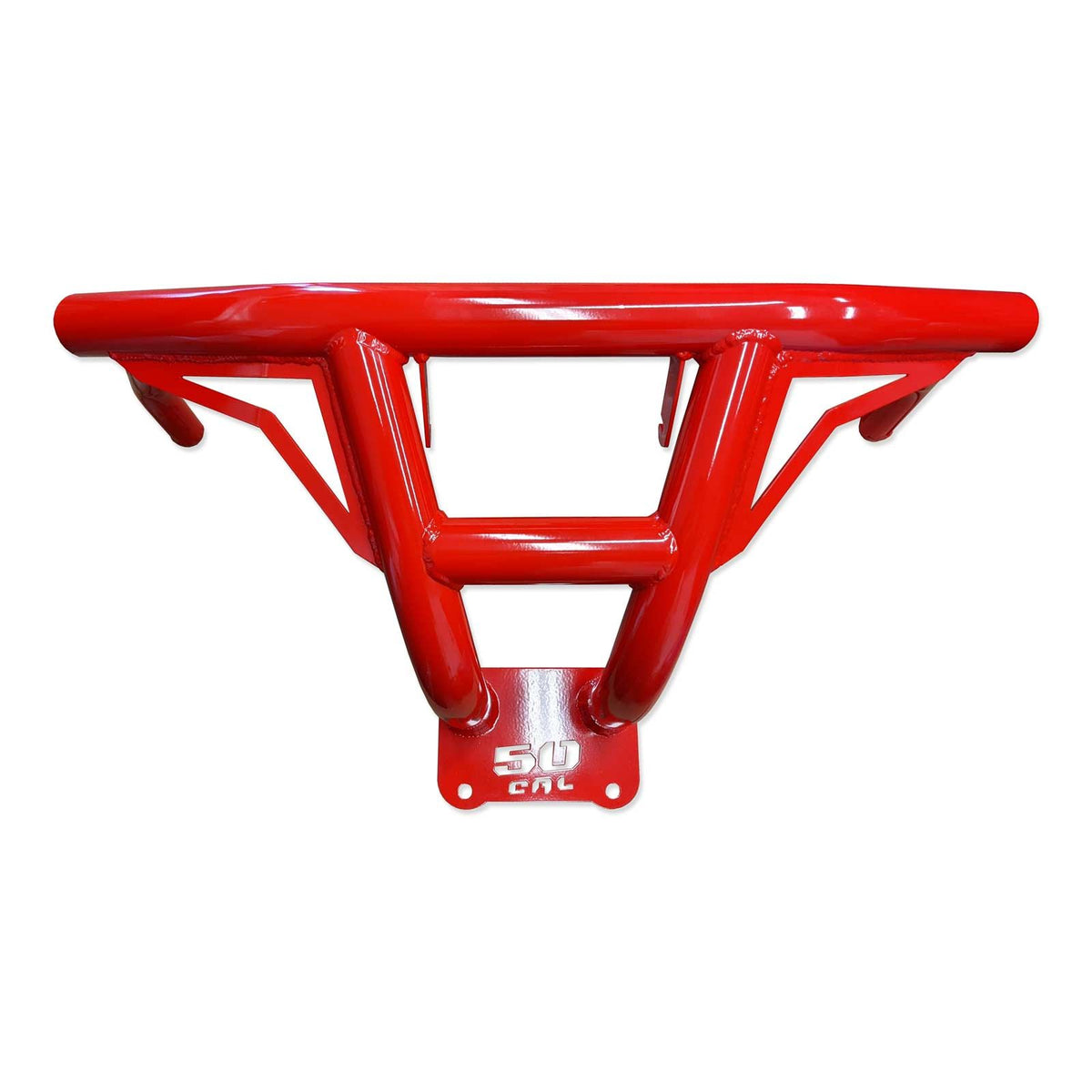Red | RZR PRO XP Tubular Front Bumper - Red powdercoat finish