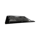 Laser Cut Steel Side Intake Grilles for RZR XP Turbo | Laser Cut Air Intake Grille Bezels for RZR XP Turbo Raw Clear/Black Two Tone Powdercoat
