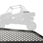 Raw Clear / Black | Laser Cut Air Intake Grille Bezels for RZR XP Turbo Raw Clear/Black Two Tone Powdercoat
