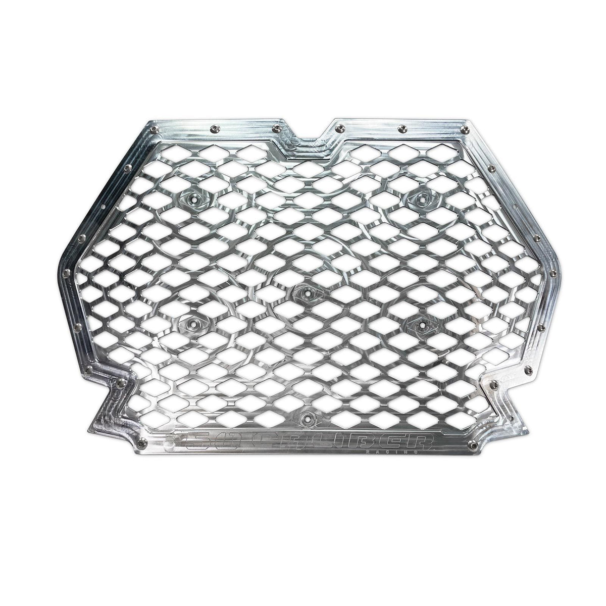 Raw Silver | Custom Billet Grille RZR XP1000 / XP Turbo / S 2019 - Raw Silver with no finish