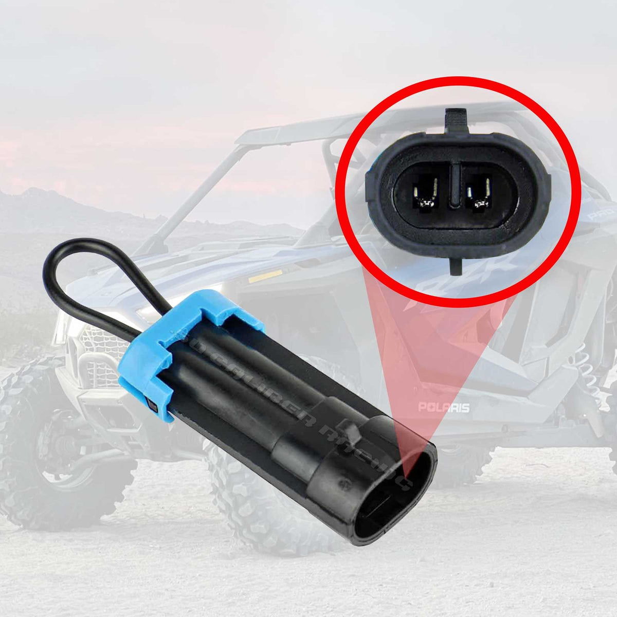 Seat Belt Bypass Plug for Polaris RZR XP 1000, Turbo S,Turbo R, RS1, Pro XP,  Pro R, Slingshot
