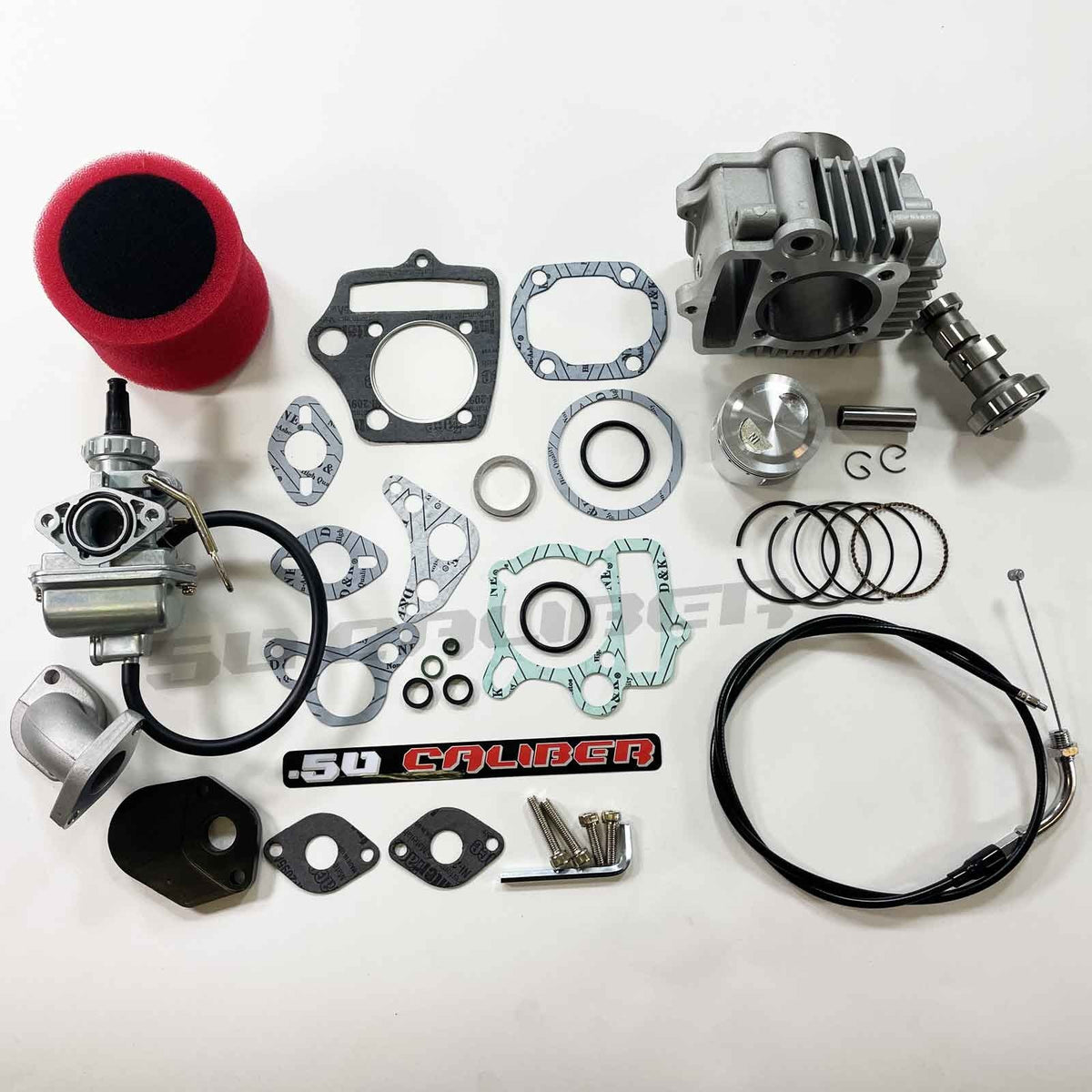 Honda 70 Stage 2 Big Bore Kit XR70 CRF70 | Honda 70 Stage 2 Big Bore Kit XR70 CRF70 88cc 52mm Piston| UTVDUDE