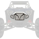 Raw Clear / Black | 3 Piece Laser Cut Steel Grille RZR PRO R & Turbo R Clear Powdercoat over Raw