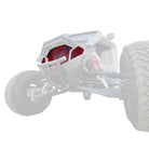 Red / Black | 3 Piece Laser Cut Steel Grille RZR PRO R & Turbo R Red Powdercoat