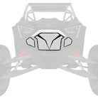 White / Black | 3 Piece Laser Cut Steel Grille RZR PRO R & Turbo R White Powdercoat