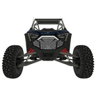 White / Black | 3 Piece Laser Cut Steel Grille RZR PRO R & Turbo R White Powdercoat