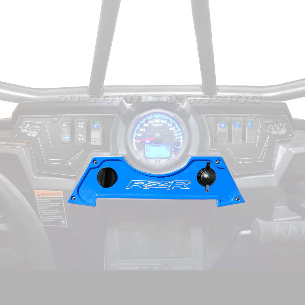 CNC Billet Center Dash Panel for RZR XP1000 | Voodoo Blue CNC Billet Center Dash Panel for RZR XP1000